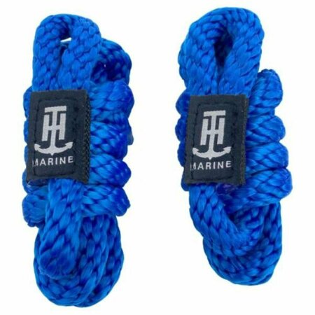 T-H MARINE 0.375 x 60 in. Blue Fender Line, 2PK 53384